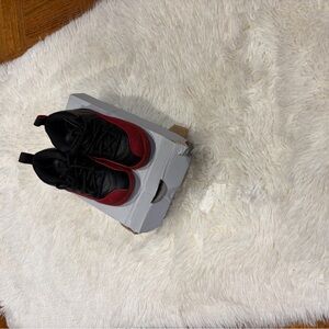Black and Red Athletic Sneakers